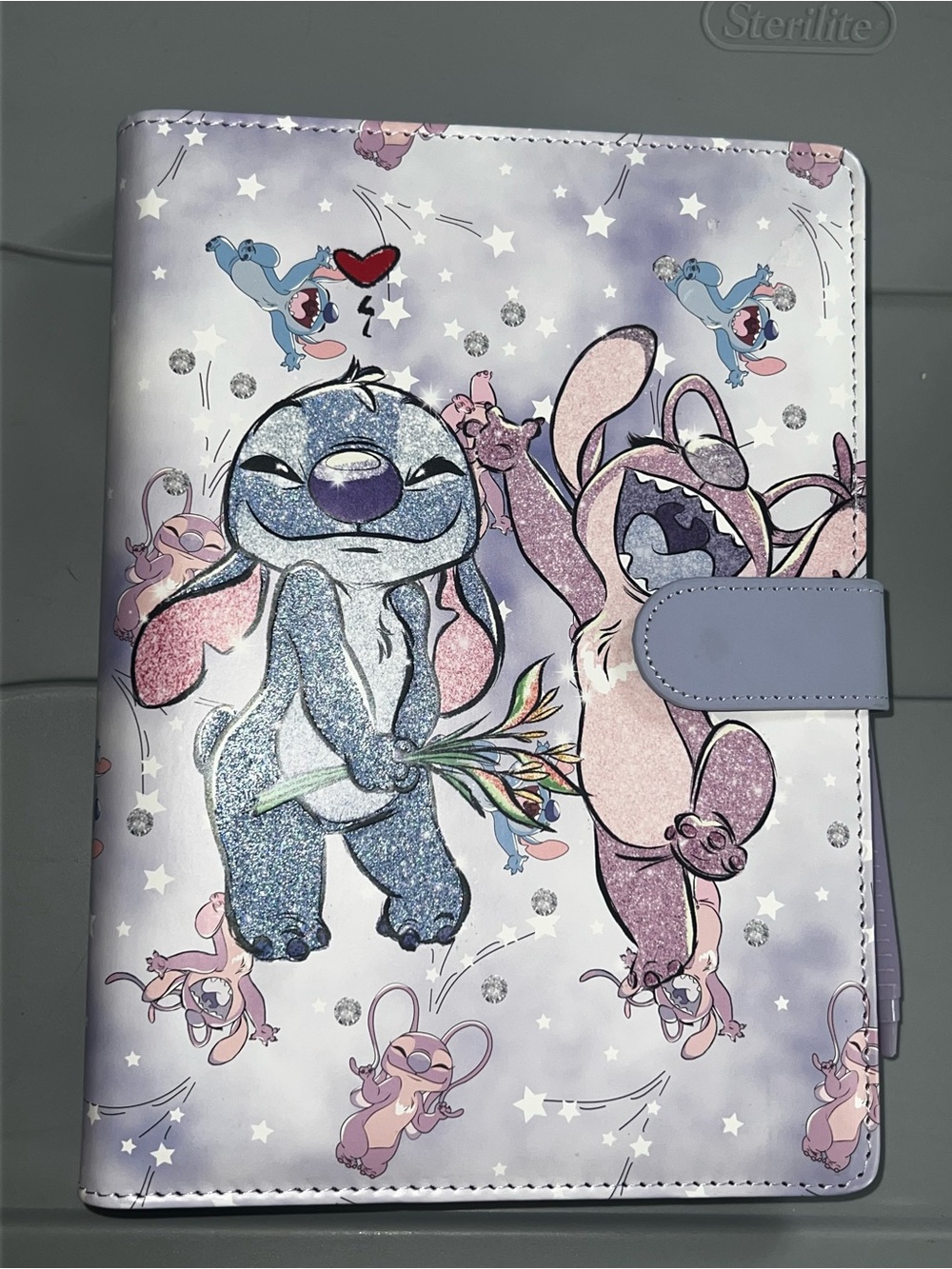 Brand New! Disney Stitch Journal / Planner Featuring Angel - 96 Pages - NEW